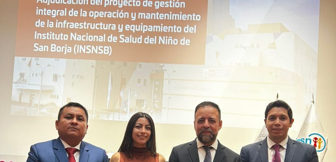 Instituto Nacional de Salud del Niño – San Borja es adjudicado con la operación y mantenimiento a empresa Marhnos