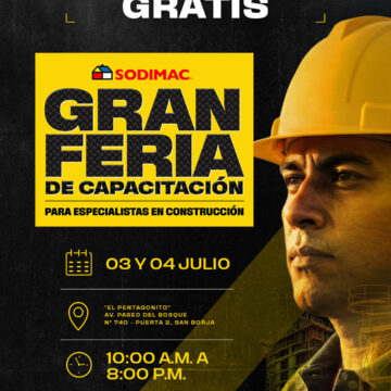 LGF Sodimac reúne a más de 80 marcas líderes para impulsar la mayor capacitación gratuita del sector construcción en el Perú