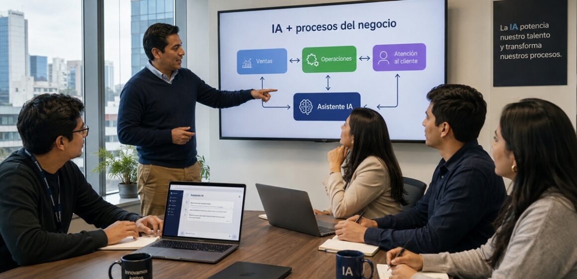 Estudio de IA de UTEC y PwC_4 1 de cada 4 trabajadores en Perú considera que su empresa aún no cuenta con estrategias para desarrollar habilidades en IA