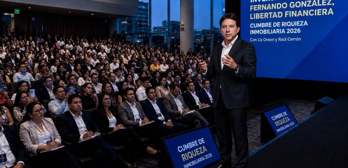 De ganar US$150 al mes a invertir en bienes raíces, oro y petróleo: Fernando González llega a Lima
