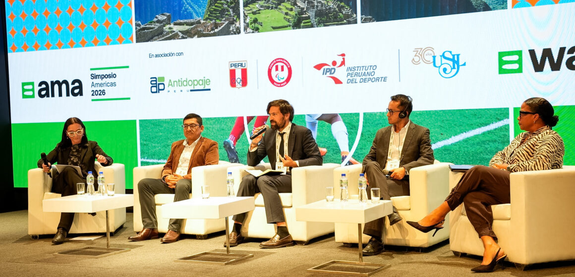 image00001 Lima, capital del deporte limpio, recibió el reconocimiento por organizar el Simposio Regional de las Américas 2026