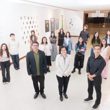 Foto grupal (2) El Centro Cultural Peruano Japonés presenta el X Salón de Arte Joven Nikkei: «Del fenotipo mutante a la estética de la fricción»