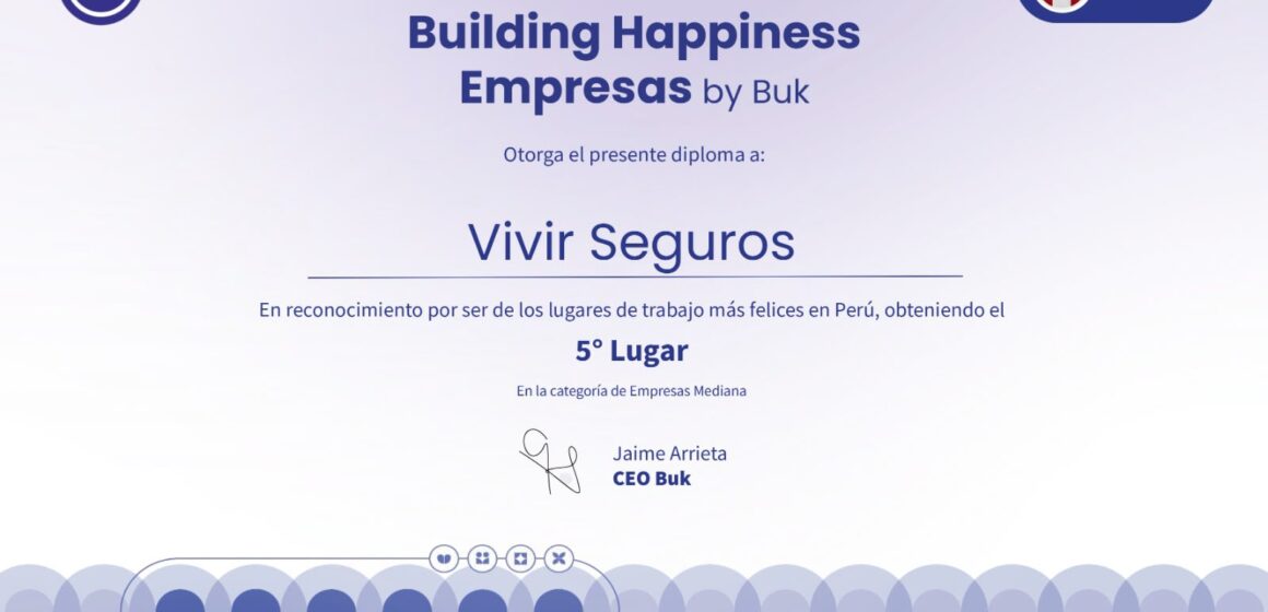 WhatsApp Image 2026-09-09 at 11.05.11 AM Ranking Building Happiness 2026: Vivir Seguros es reconocida entre las empresas que construyen lugares de trabajo más felices