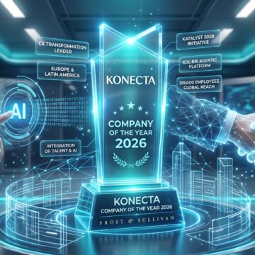 Konecta, reconocida como Empresa del Año 2026 en Europa y Latinoamérica en el sector de CX