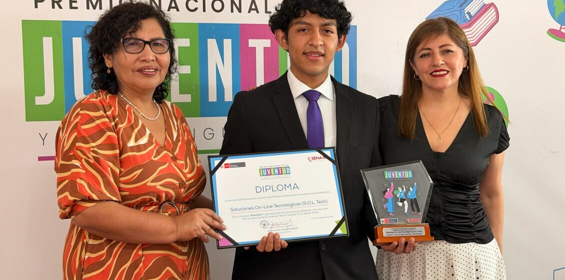 Joven cusqueño de 19 años crea plataforma con IA para proteger a adultos mayores