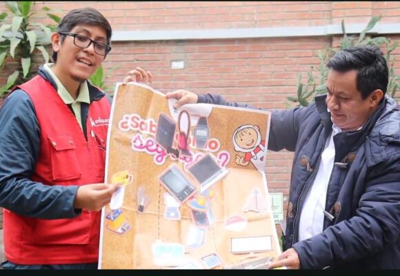 Aniquem inicia campaña de reciclaje electrónico en Lima para contribuir a 1,000 atenciones de rehabilitación