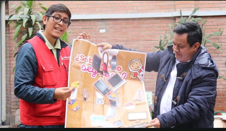Aniquem inicia campaña de reciclaje electrónico en Lima para contribuir a 1,000 atenciones de rehabilitación