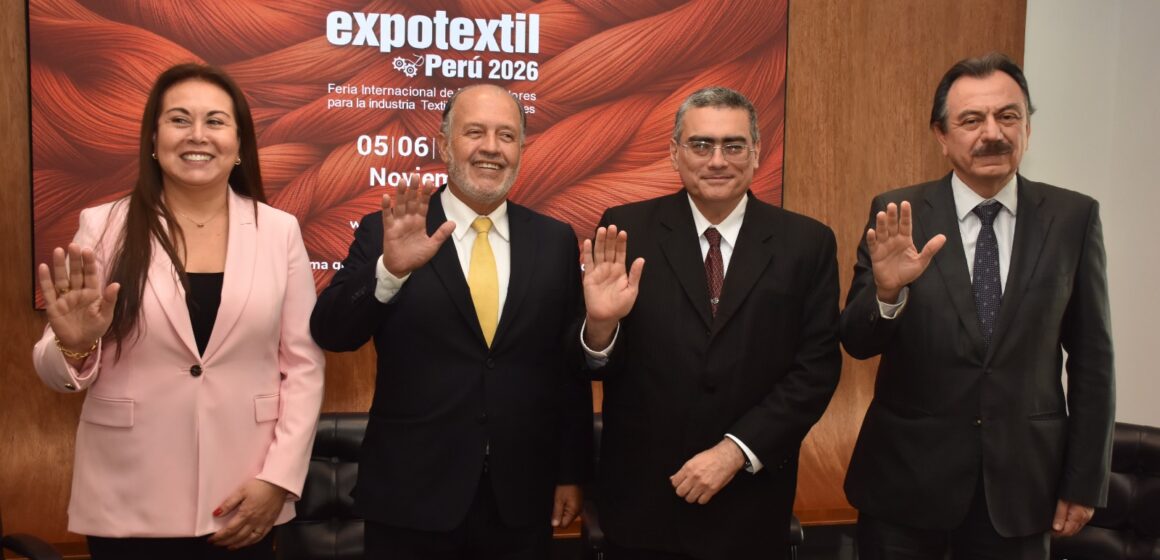 Gobierno anunció un plan de reactivación textil en el marco de la presentación oficial de “Expotextil perú 2026”