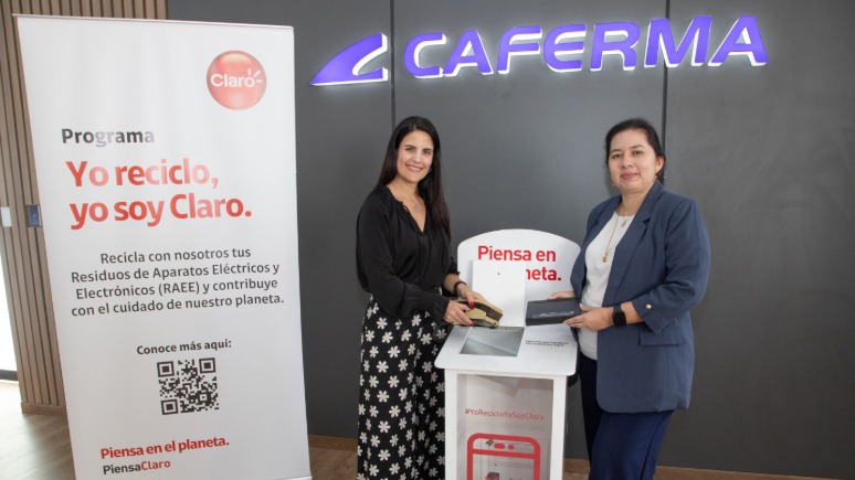WhatsApp Image 2026-10-08 at 6.11.12 PM Claro Perú y CAFERMA se unen para fortalecer la cultura de reciclaje de residuos electrónicos en el país
